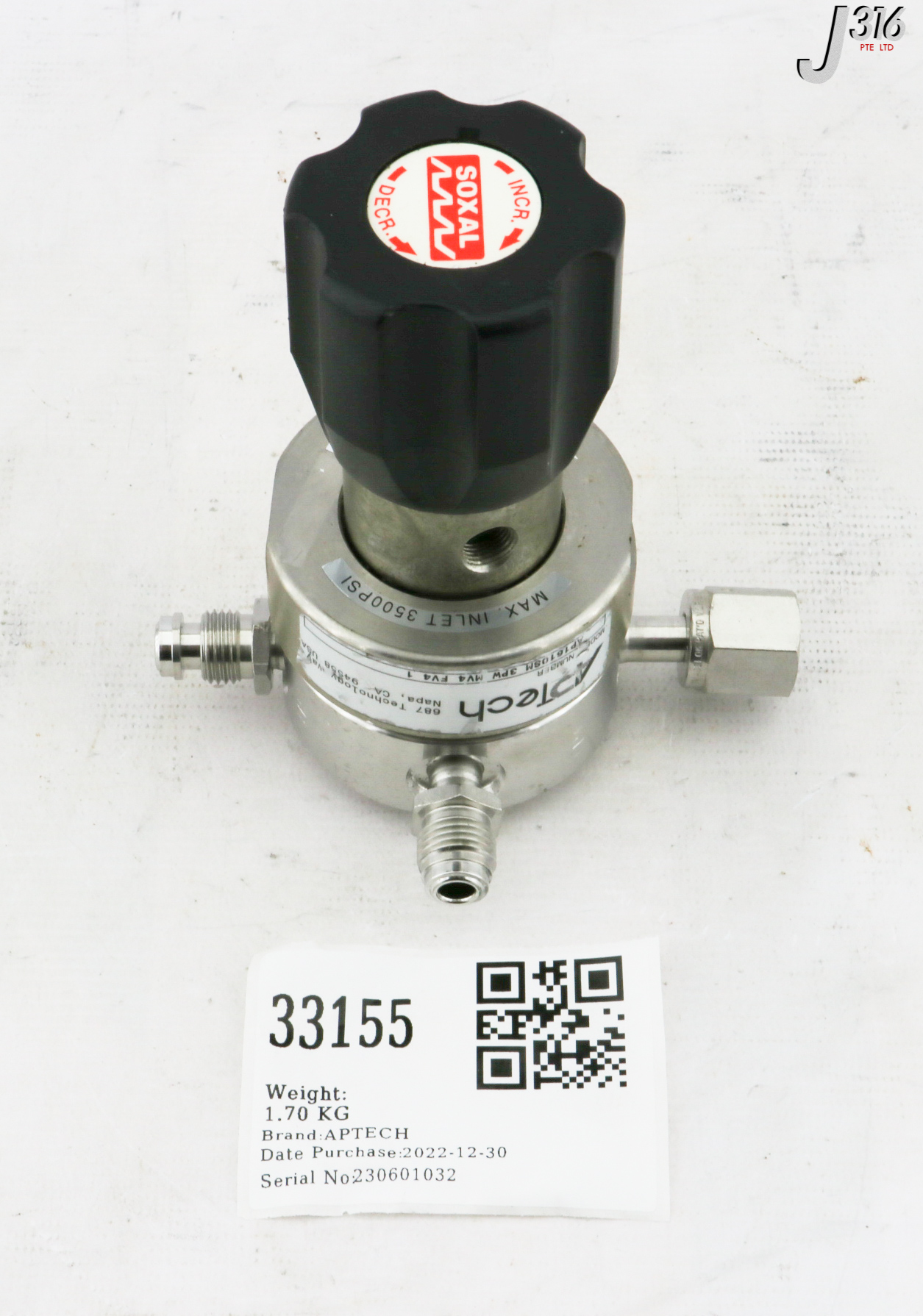 33155 APTECH SGL STAGE REGULATOR AP1610SM 3PW MV4 FV4 1 | eBay